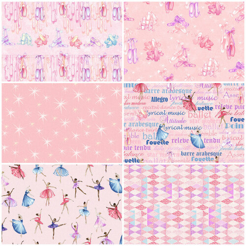 Prima Ballerina Ballet Fabric Bundle