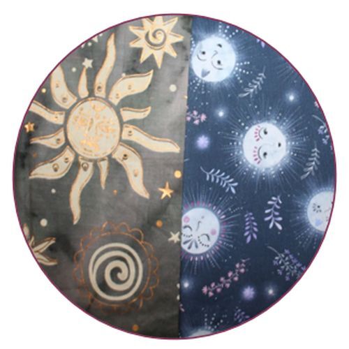 LCSFQ-Last Chance Skinny FQ Pack Moon Face -2 designs