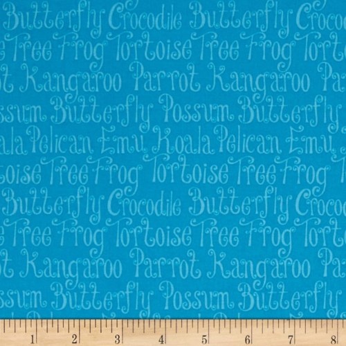 Aussie Mates Writing Blue