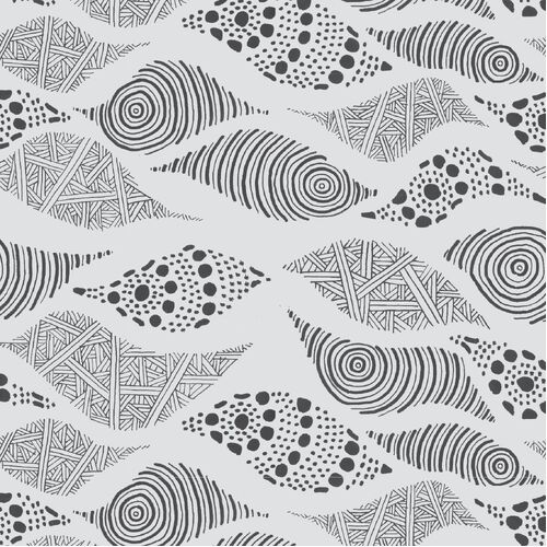 Saltwater Dreamtime Indigenous Art Fabric DV5575