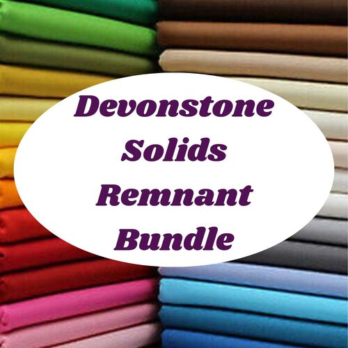 Devonstone Solids Remnant Fabric Bundle