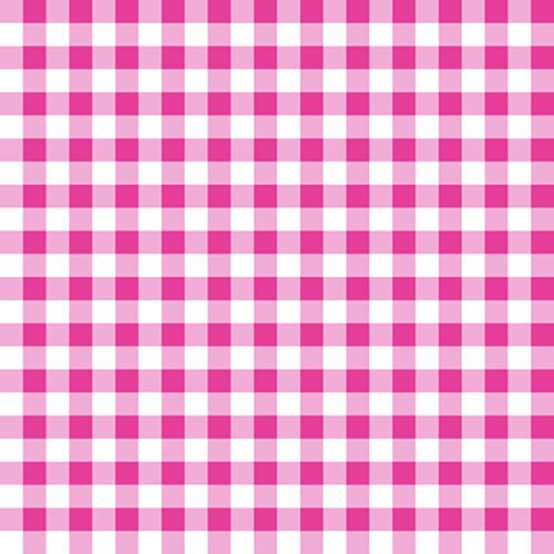 Once Upon a Time Gingham Check Pink 131-20