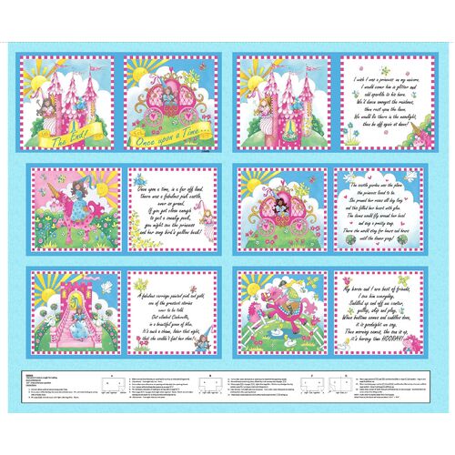 Once Upon a Time Soft Book Panel Multi 134P-27