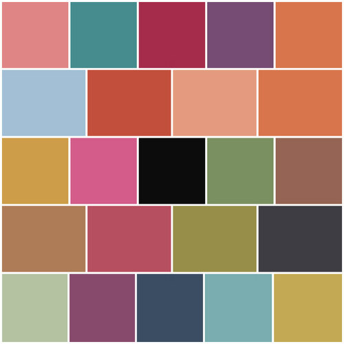 Tilda Basics Solids Fat Quarter Bundle - 23 Colours