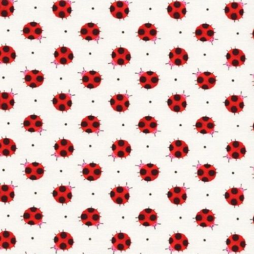Numbers in the Jungle Lady Bug White 9244-1
