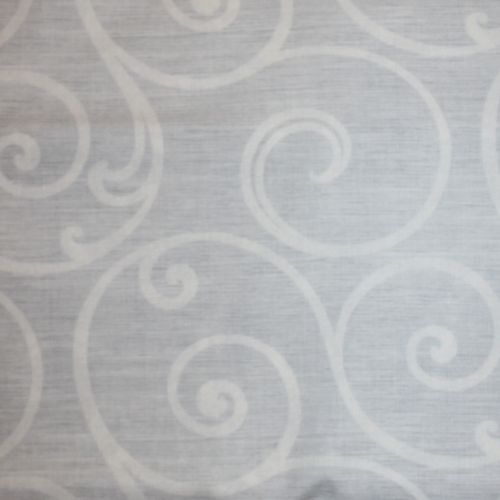 Fabric Remnant - OOP Palermo Ceramic Swirl Grey 82cm
