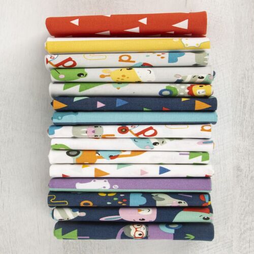 Let's Play Animal I Spy 1/2 Metre Fabric Bundle