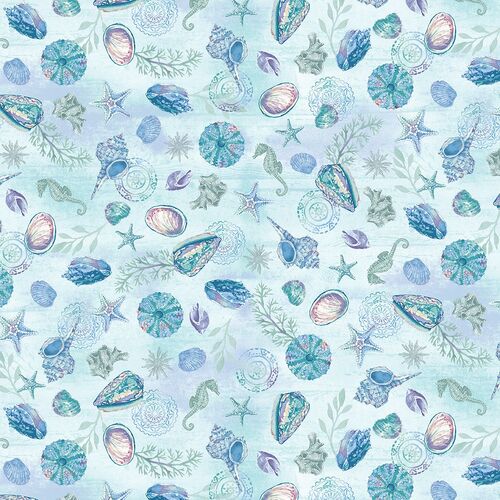 Salt & Sea Ocean Shells Seahorses Sky 22111