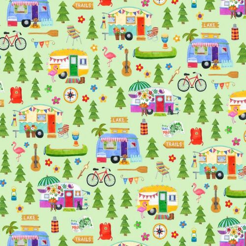 Wanderlust Caravan & Camping Green 4615 G