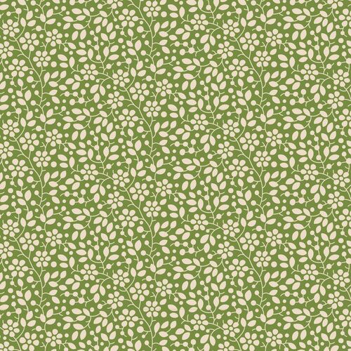 Tilda Cloudpie Basics Floral Vine Green 110070