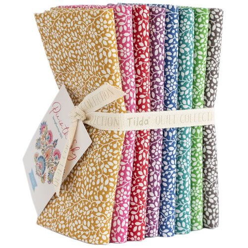 Tilda Cloudpie Basics Fat Quarter Fabric Bundle 300152