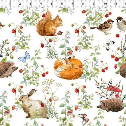 Hedgehog Hollow Animals Multi 3HH-1