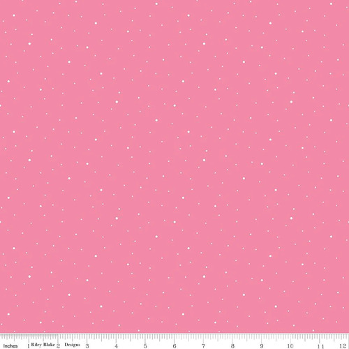 Riley Blake Dapple Dot Spots Tickled Pink C640