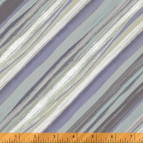 Vista Diagonal Bias Stripe Stone Grey 52804D-11