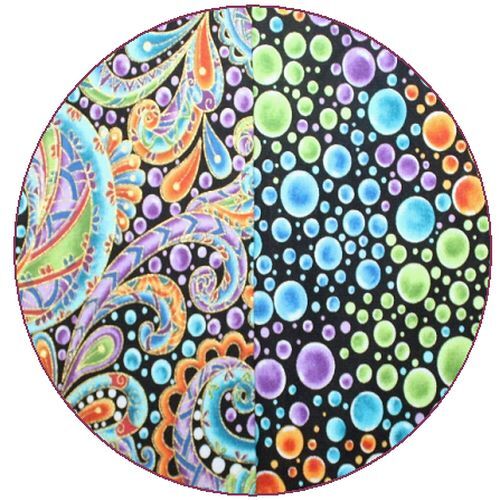 LCFQ-Last Chance FQs Paisley Bubbles -2 designs
