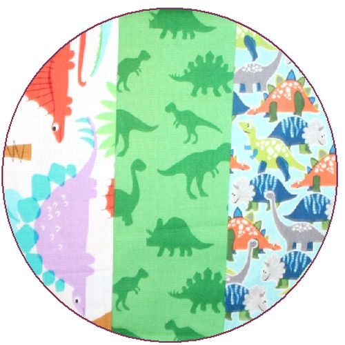LCFQ-Last Chance FQs  Dino Dinosaurs- 3 designs