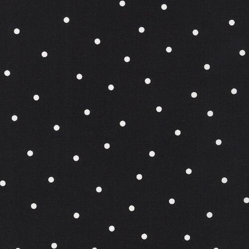 Brightly So Scattered Dots Spots Black 211752