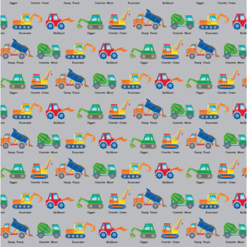 Heavy Machines Construction Trucks Grey 81020-105