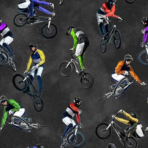Bunny Hop Mania BMX Bike Jumpers Charcoal 1115D