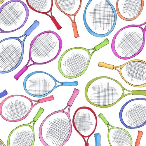 Loralie Tennis Love Tennis World It's a Racket 1141/10