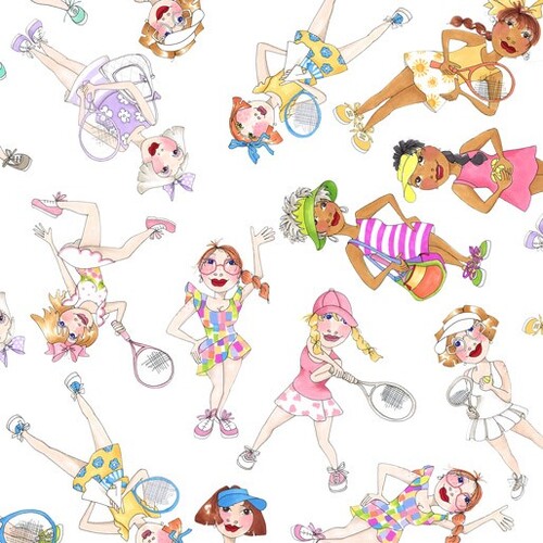 Loralie Tennis Love  Tennis Players Ladies 1141/9