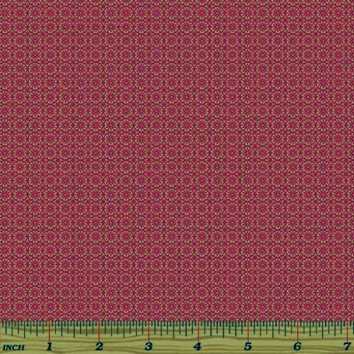 Fabric Remnant -Butterfly Jewel Mini Floral Metallic 86cm