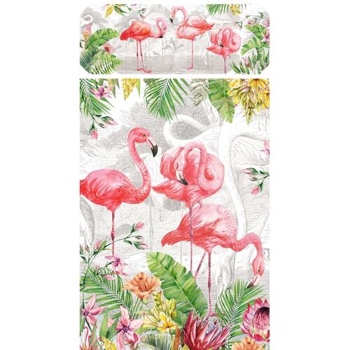 Flamingo Bay 24" Panel White Multi 24290-10