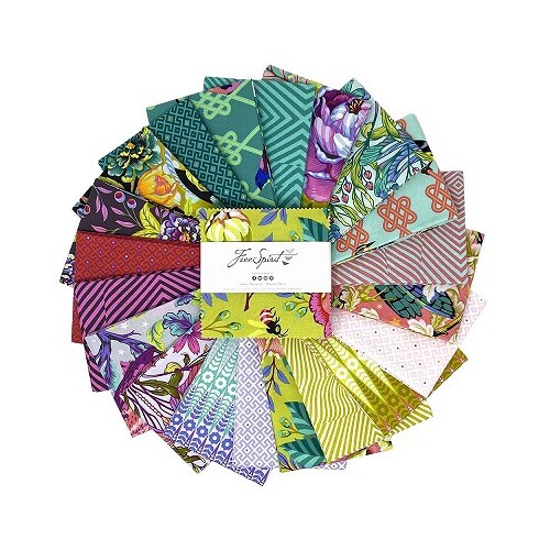 Tula Pink Moon Garden 5" Charm Squares