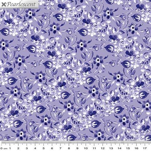 Violet Twilight Floral Arabesque Lilac 7925P-60 Per Metre