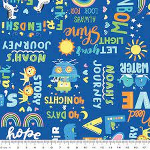 Noah's Journey Two By Two Words Blue 3055