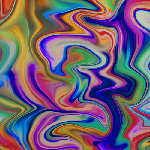 Vivid Swirls Rainbow Multi Blender 07
