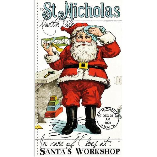 Saint Nicholas Twas Night Before Christmas Santa Panel 12330