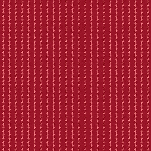 Winter Joys Christmas Snowflake Stripe Red 2859-88 