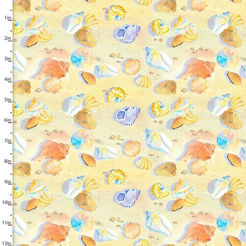 Beach Sand Seashells Multi FT12302 