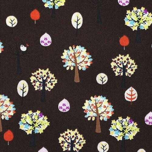 Trees Scattered Multi Chocolate 4507 347