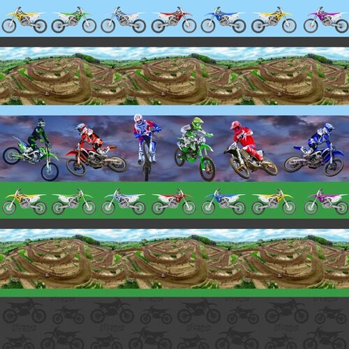 Motocross Maniacs Motocross Stripe 1137E 