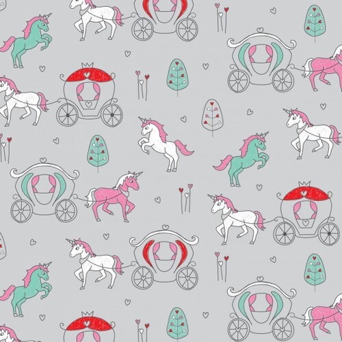 * SALE* Little Princess Unicorn Carriages Per Metre