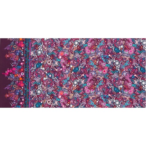 * SALE* Effervescence Border Bright Single Border Per Metre