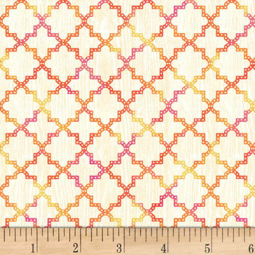 * SALE * Butterfly Dreams Quatrefoil Per Metre