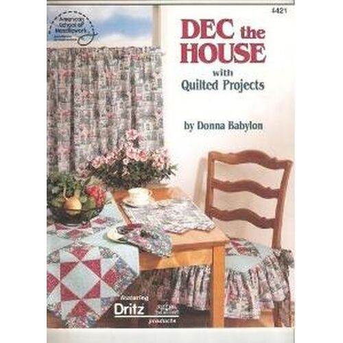 Dec the House with Quilted Projects Decorating Pattern Book