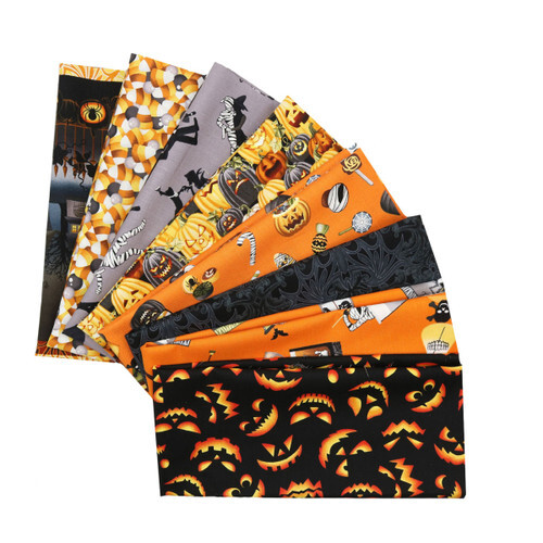Henry Glass Halloween Ball Fat Quarter Bundle