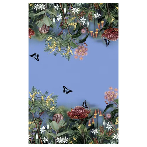 Wildlife Art Wildflowers Natalie Parker Double Border DV3718