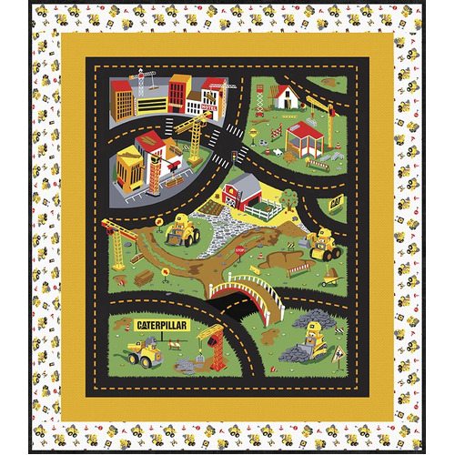 CAT® Junior Crew™ Quilt Boxed Kit - With Toy Truck !