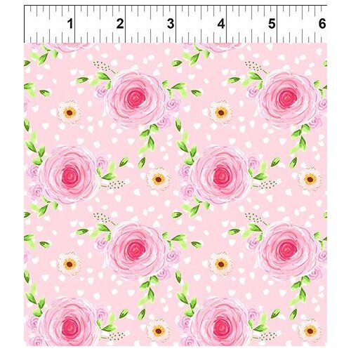 Flower Market Floral Bloom Pink 6JHS-2