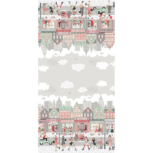 Fabric Remnant- Pamper Double Border 50cm