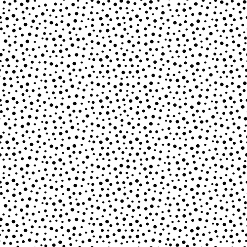 Susybee Irregular Dot White/Black 20171-100