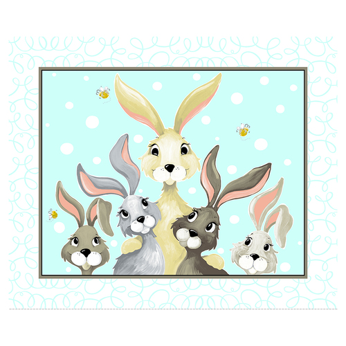 Susybee Harold the Hare 36" Play Mat Panel 20376-930 