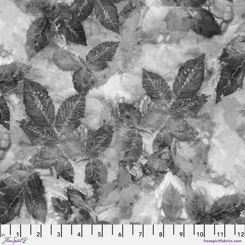 FreeSpirit Into the Woods 2 Tonal Birchwood Leaf Grey 011