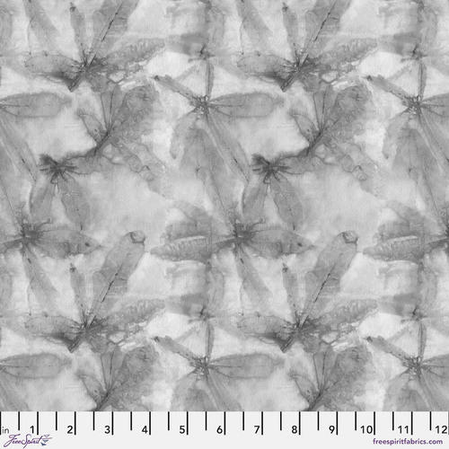 FreeSpirit Into the Woods 2 Tonal Oak Leaf Grey  003