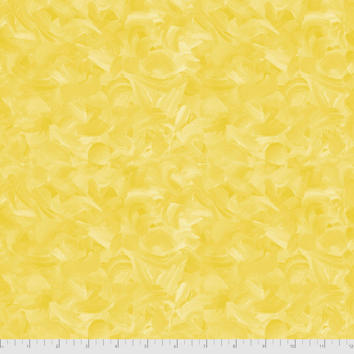 FreeSpirit Flourish Impasto Mottled Blender Yellow SP035